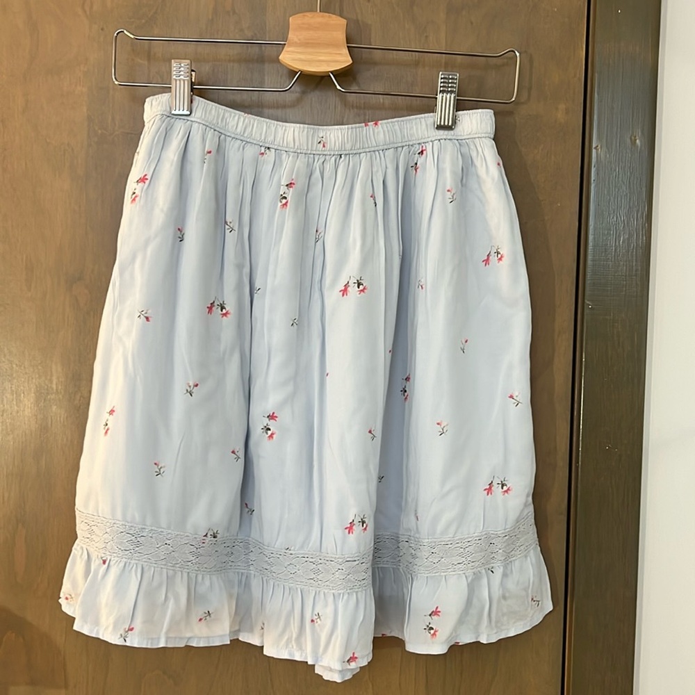Abercrombie & Fitch Powder Blue Skirt